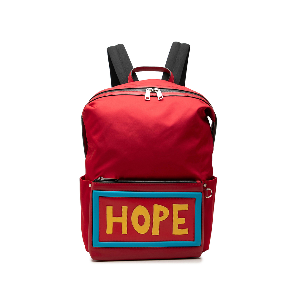 Pre-Loved Fendi Nylon Vocabulary Hope Backpack